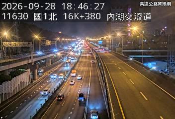 2026-09-28 18:42:00 國1高架北向16.1km=>16.1km 故障車 附近歷史影像-2