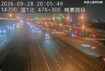 2026-09-28 19:59:00 國道1號北向47.3km=>47.3km 故障車 附近歷史影像-1