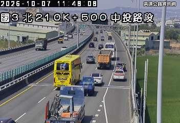 2026-10-07 11:44:00 國道3號北向210.4km=>210.4km 故障車 附近歷史影像-2
